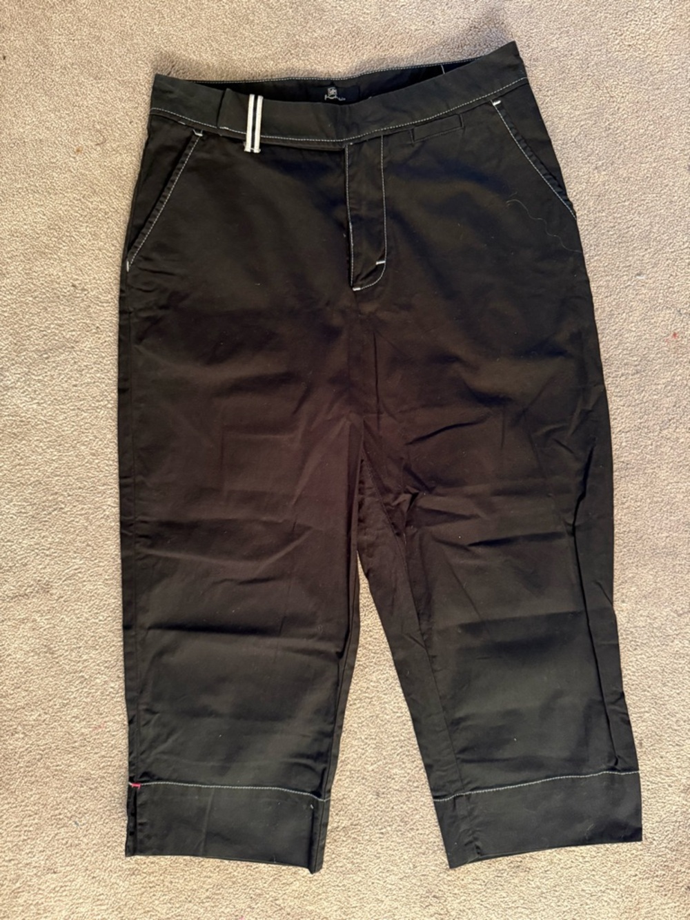 Lee Black Stretch Chino Pants